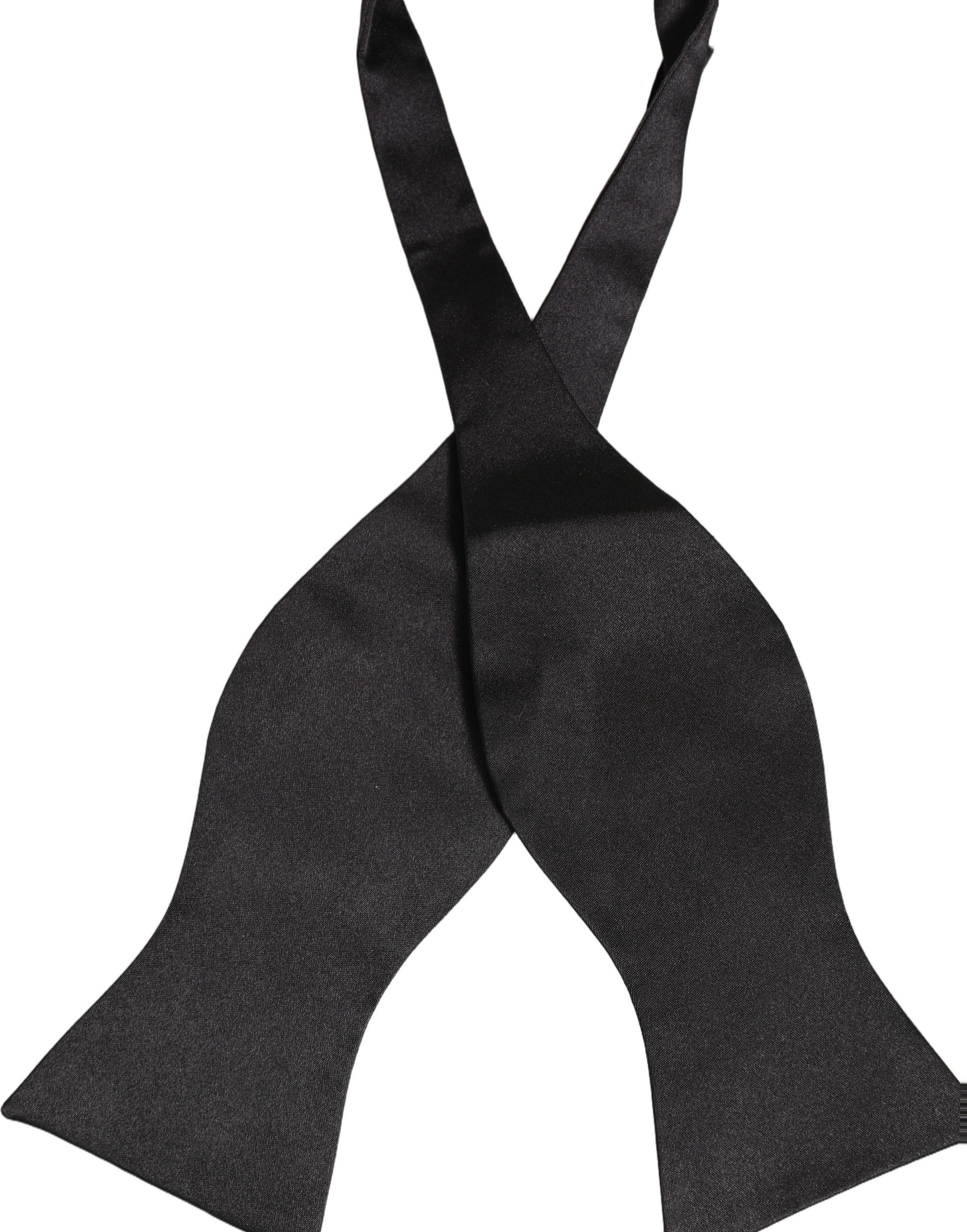 Men 100% Silk Adjustable Neck Papillon Bow Men's Tie - Dolce & Gabbana - Modalova