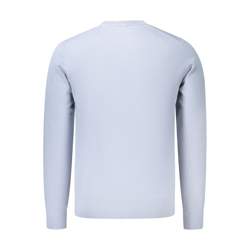 Azzurro Cotton Male Men's Sweater - Hugo Boss - Modalova