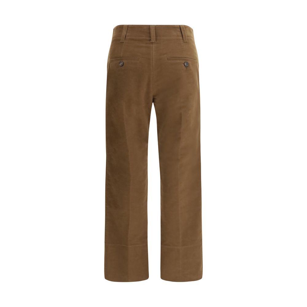 Cotton Casual Women's Pants - Brunello Cucinelli - Modalova