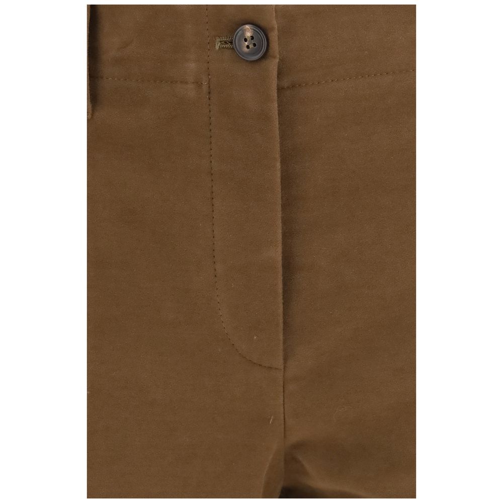 Cotton Casual Women's Pants - Brunello Cucinelli - Modalova