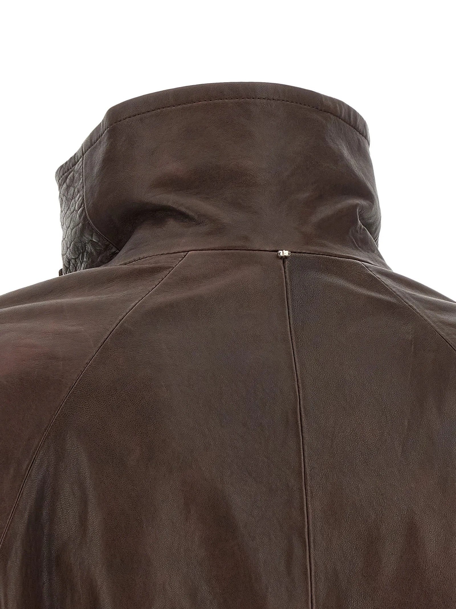 Lamb Leather Leather Women's Jacket - Sportmax - Modalova