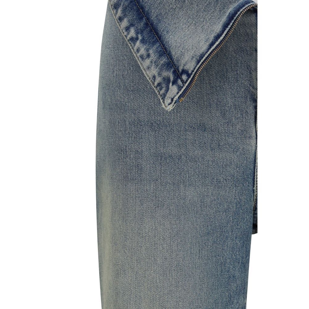 Cotton Flared Women's Jeans - Alexander McQueen - Modalova