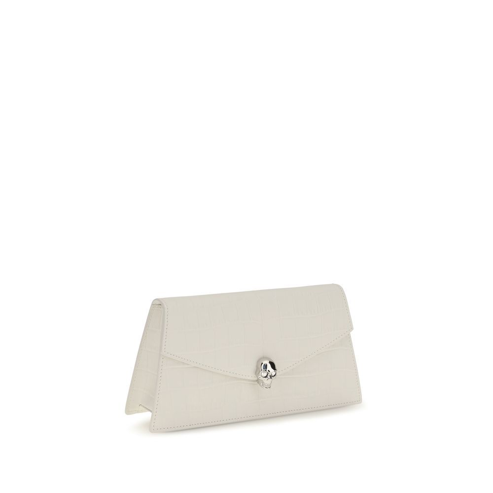 Calf Leather Bos Taurus Clutch Women's Bag - Alexander McQueen - Modalova