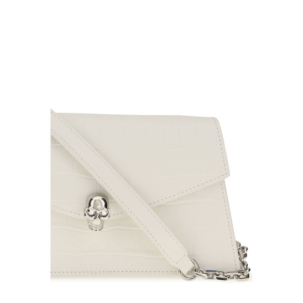 Calf Leather Bos Taurus Clutch Women's Bag - Alexander McQueen - Modalova