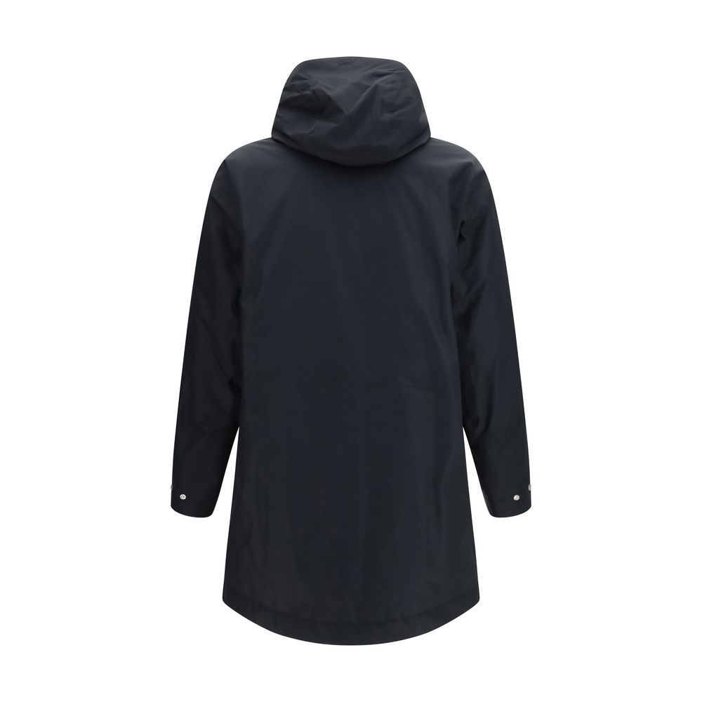 LAMINAR Black Polyester Men's Parka - LAMINAR - Modalova