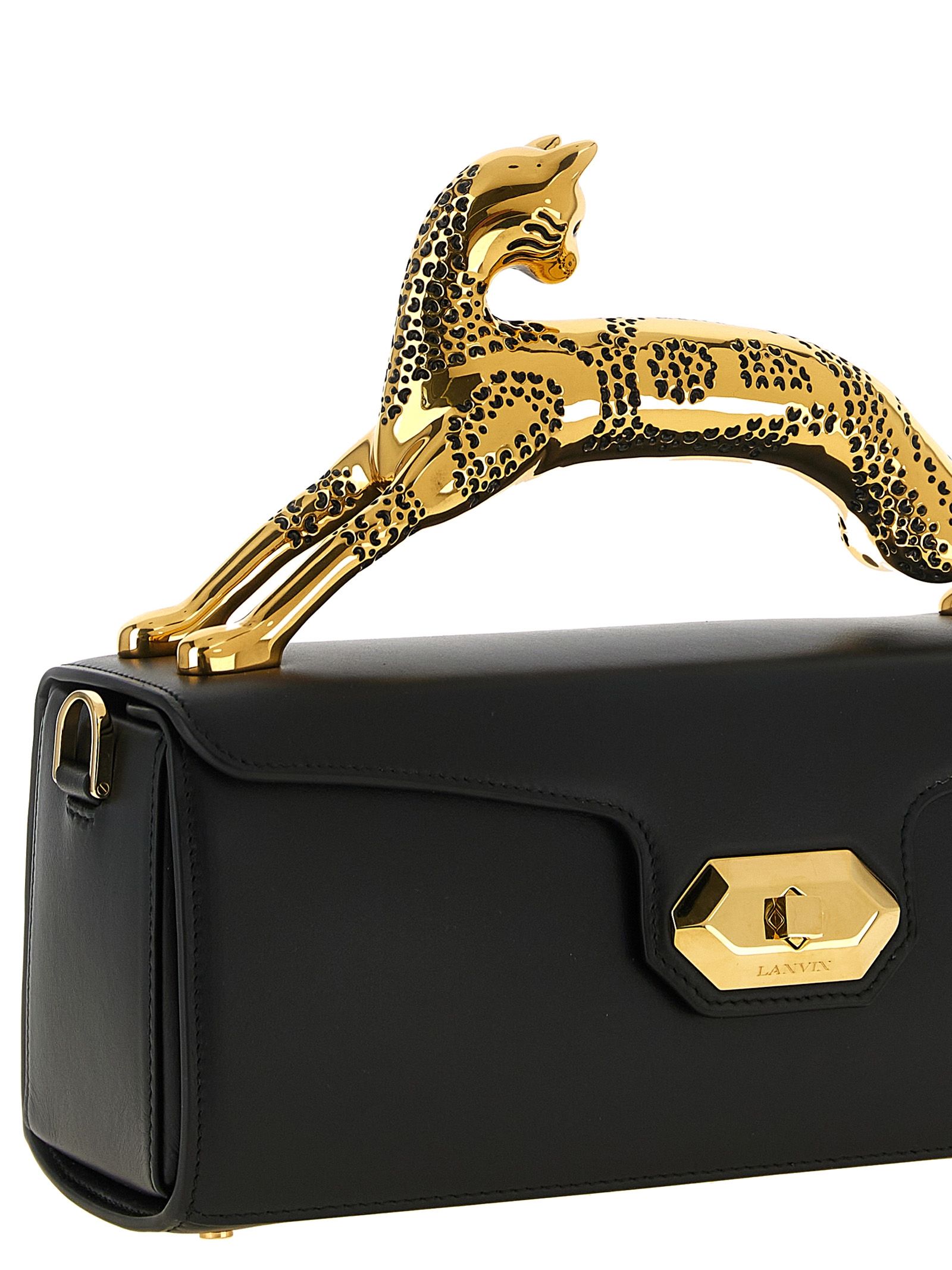 Calfskin Women's Handbag - Lanvin - Modalova