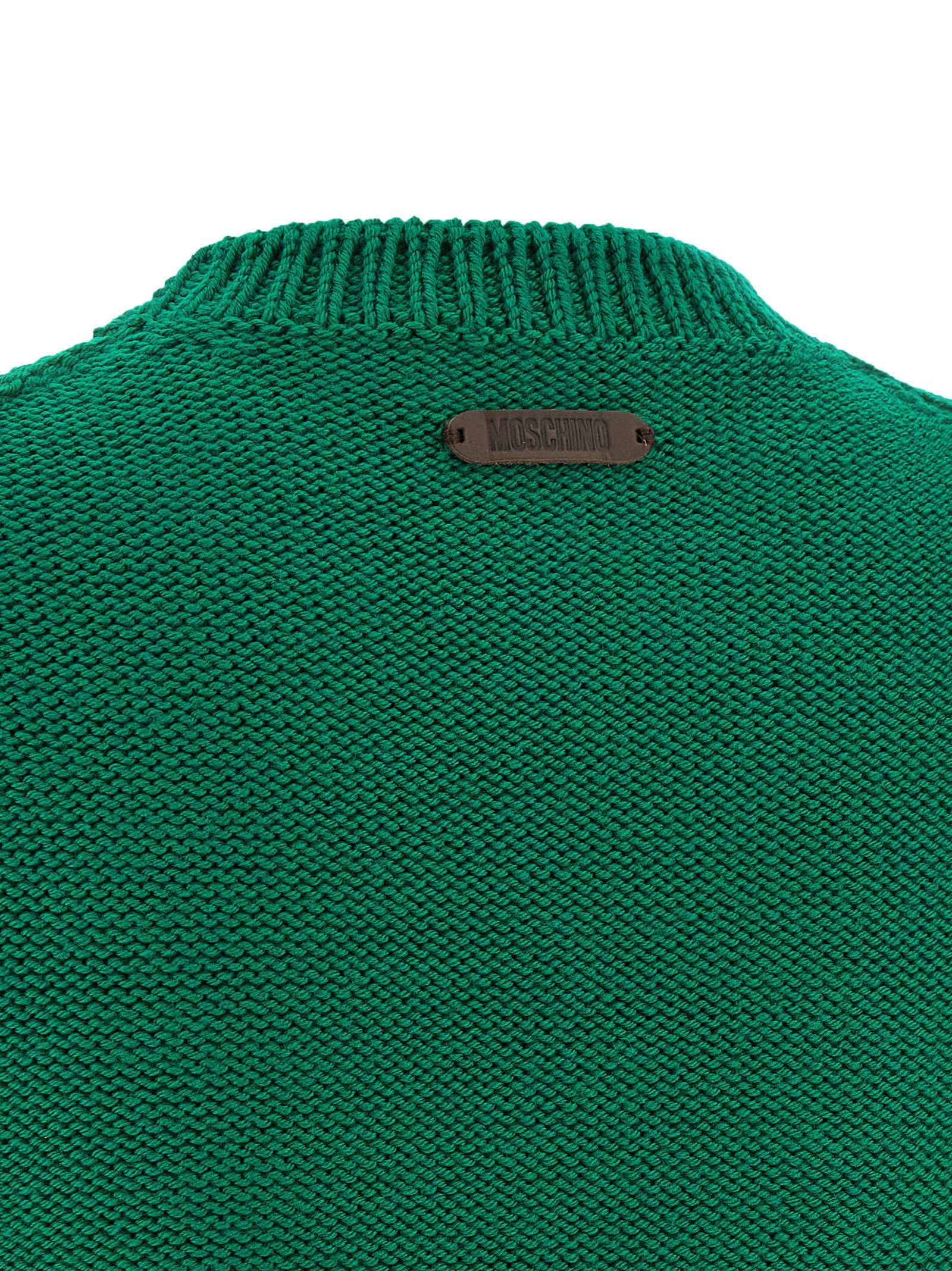 Virgin Wool Women's Cardigan - Moschino - Modalova