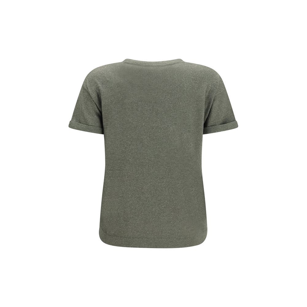 Nylon Women's T-Shirt - Brunello Cucinelli - Modalova