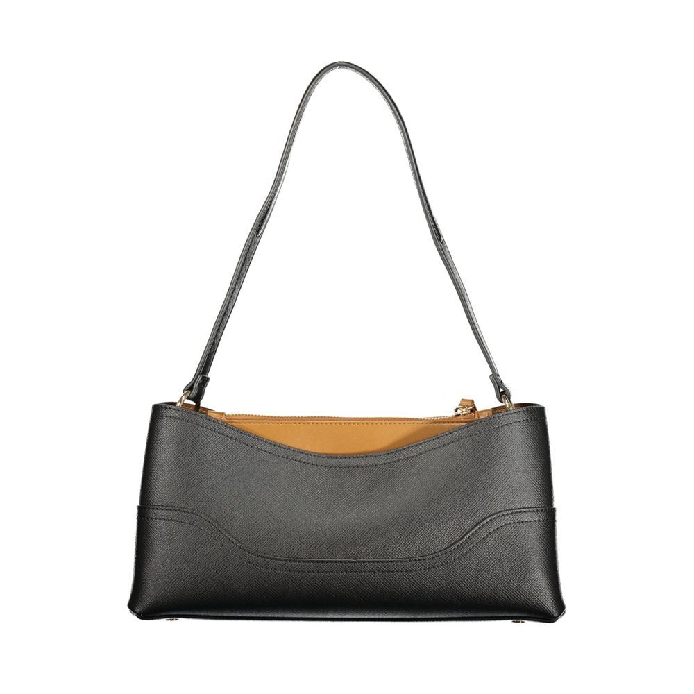 Nero Polyurethane Women Bag with Compartments and Central Women's Pocket - Twinset - Modalova