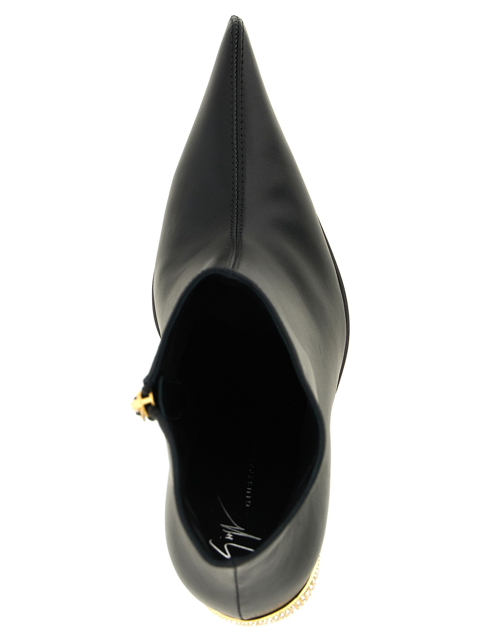 Lamb Leather Ankle Women's Boots - Giuseppe Zanotti - Modalova