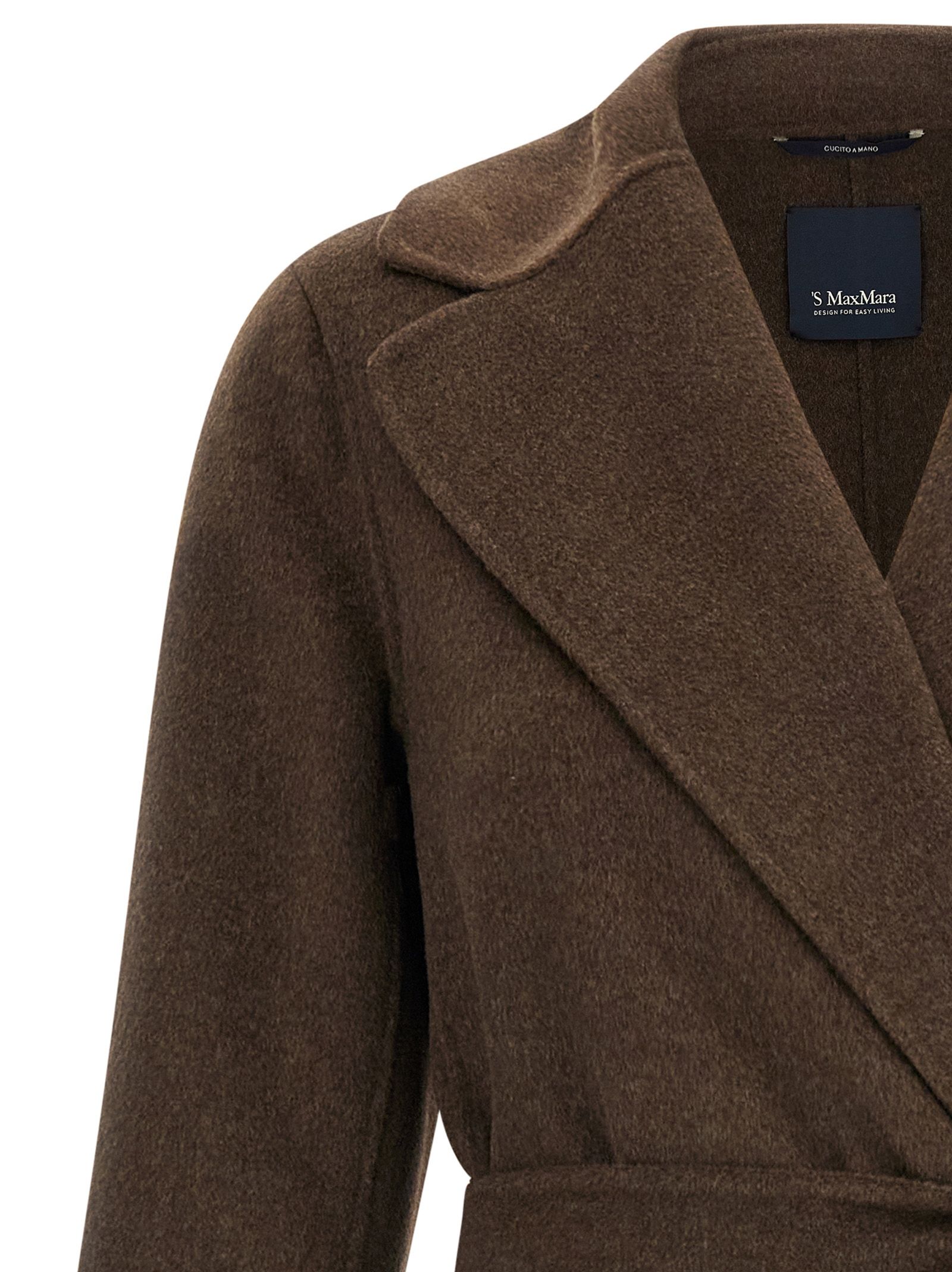 Virgin Wool Women's Coat - 'S Max Mara - Modalova