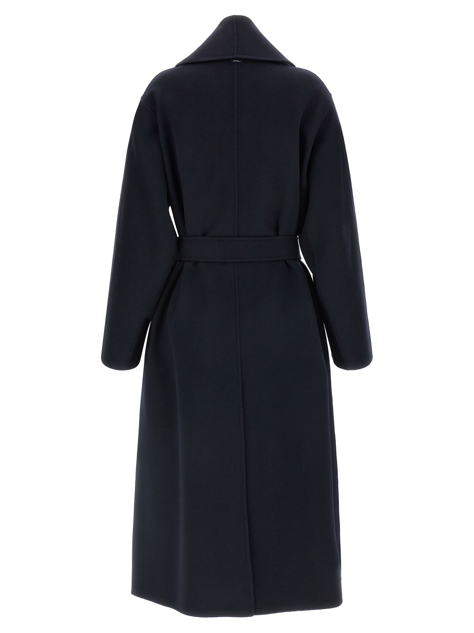 S Max Mara Blue Wool Women's Coat - 'S Max Mara - Modalova