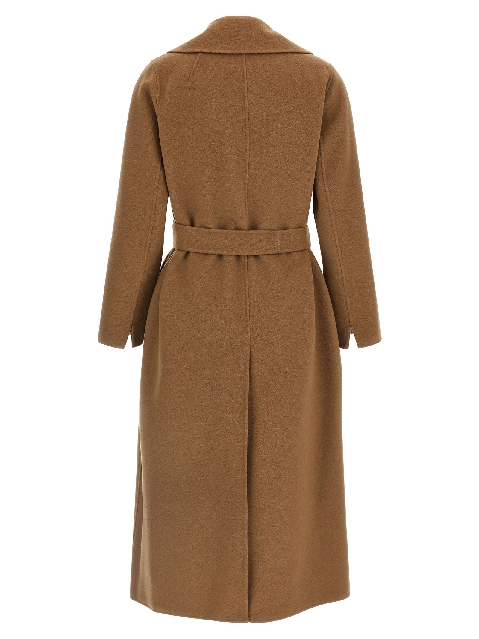 S Max Mara Beige Wool Women's Coat - 'S Max Mara - Modalova