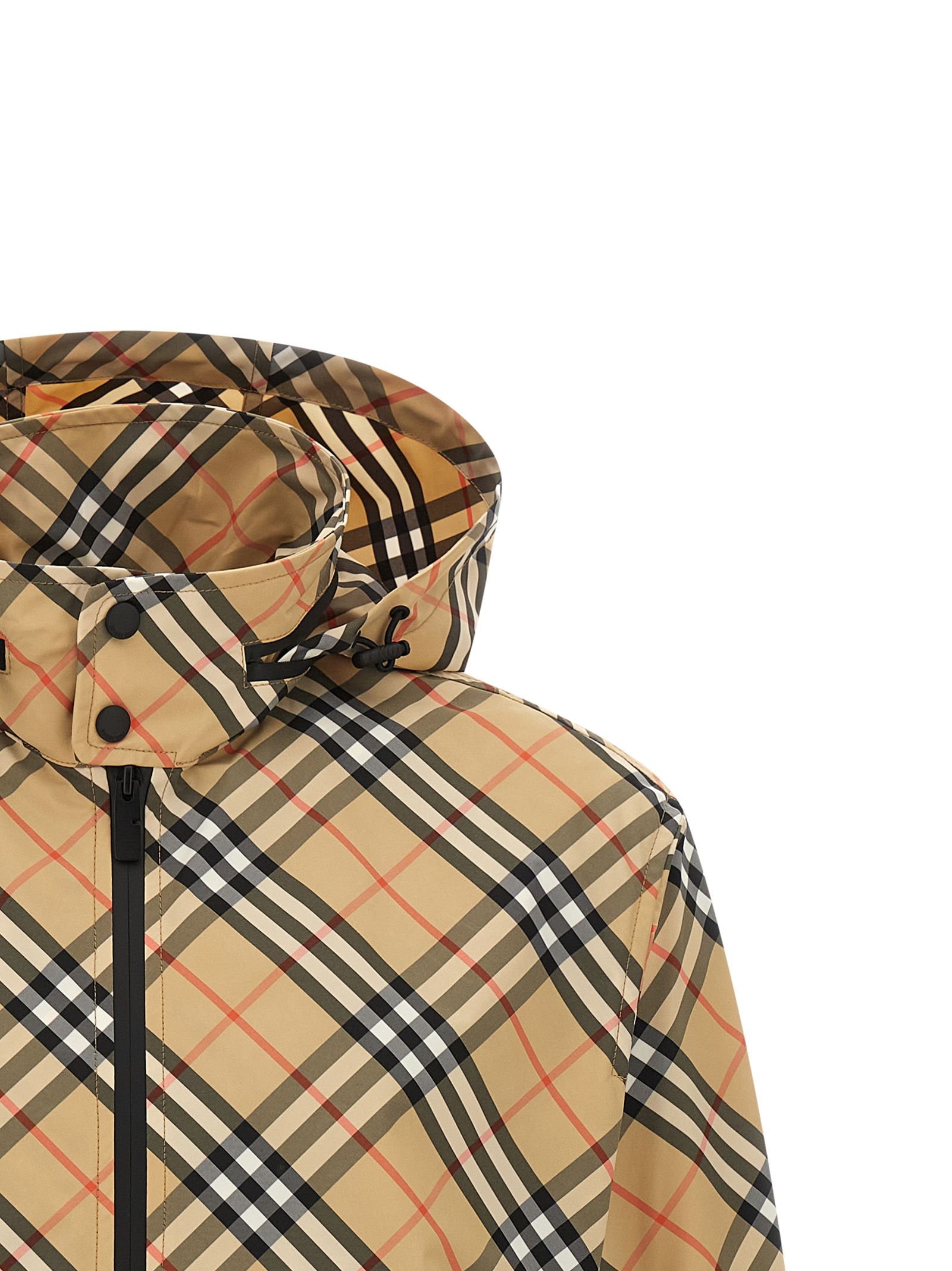 Polyester Shell Men's Jacket - Burberry - Modalova