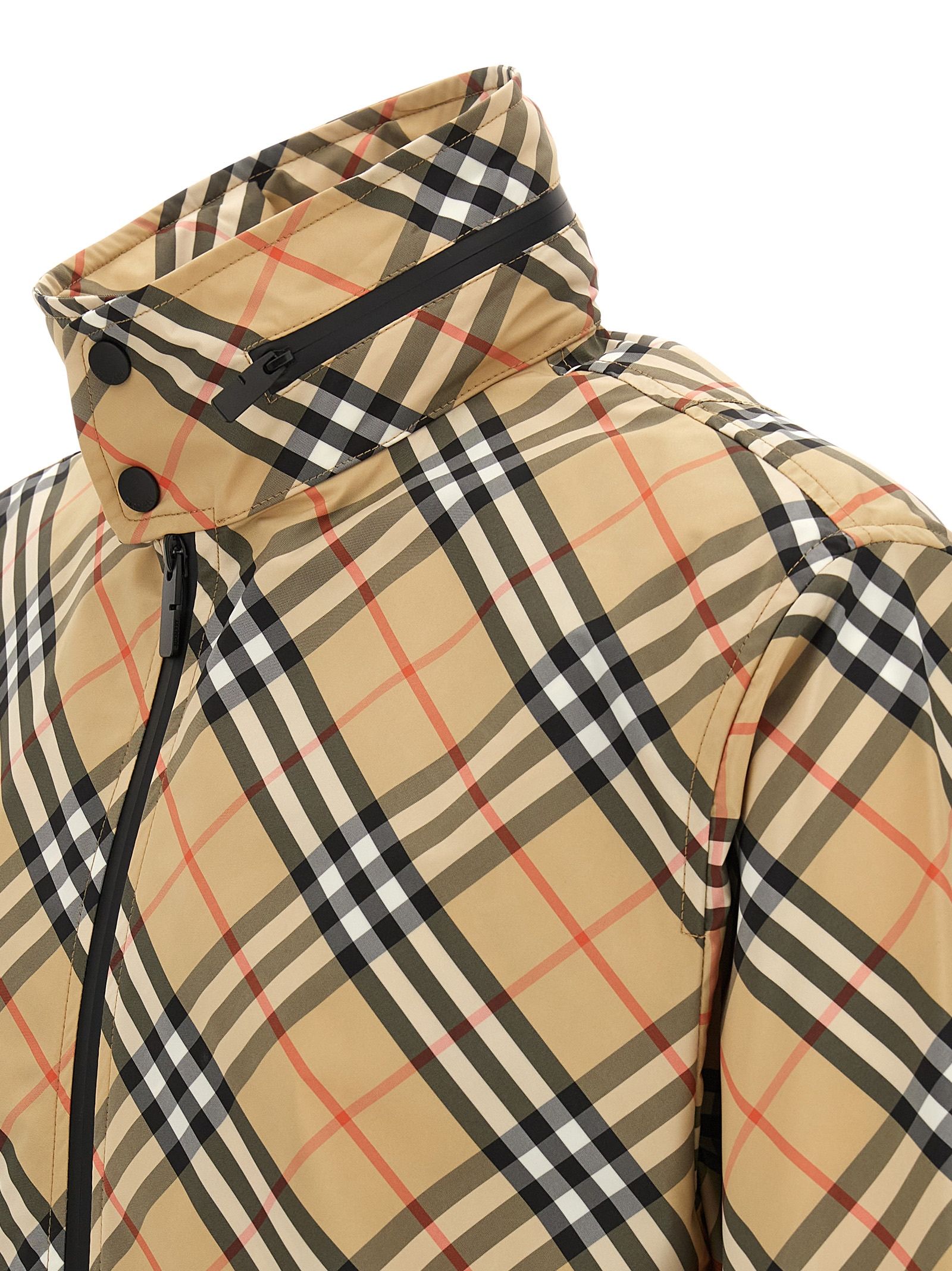 Polyester Shell Men's Jacket - Burberry - Modalova