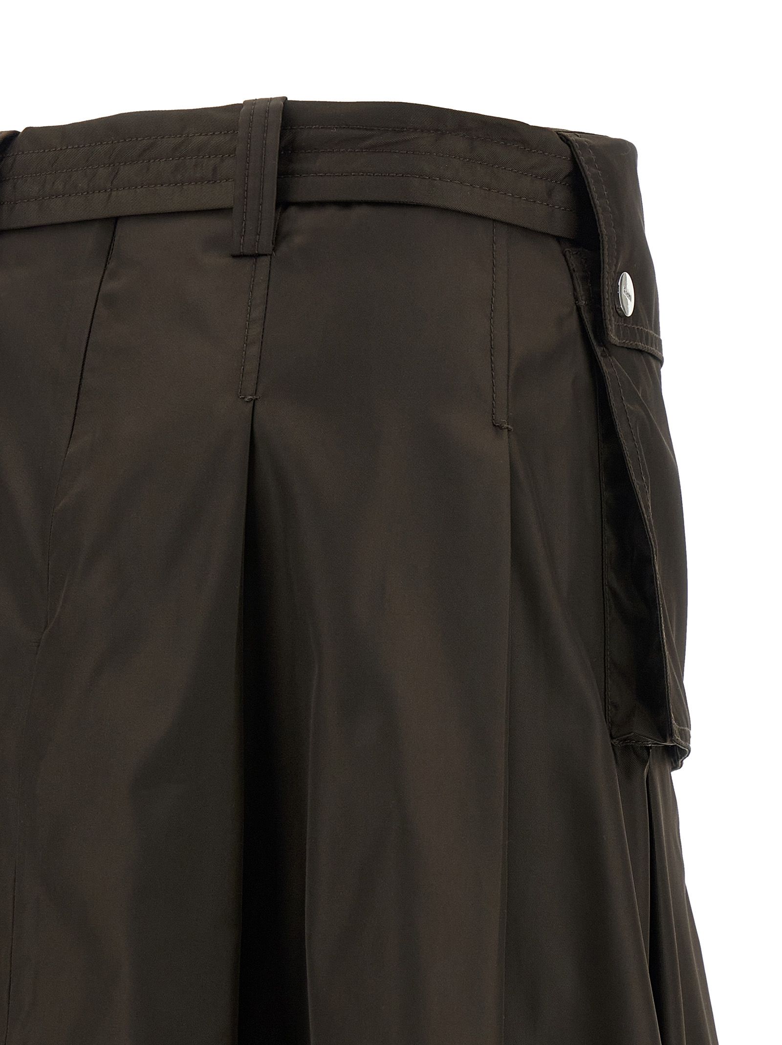 Polyamide Midi Women's Skirt - Ganni - Modalova