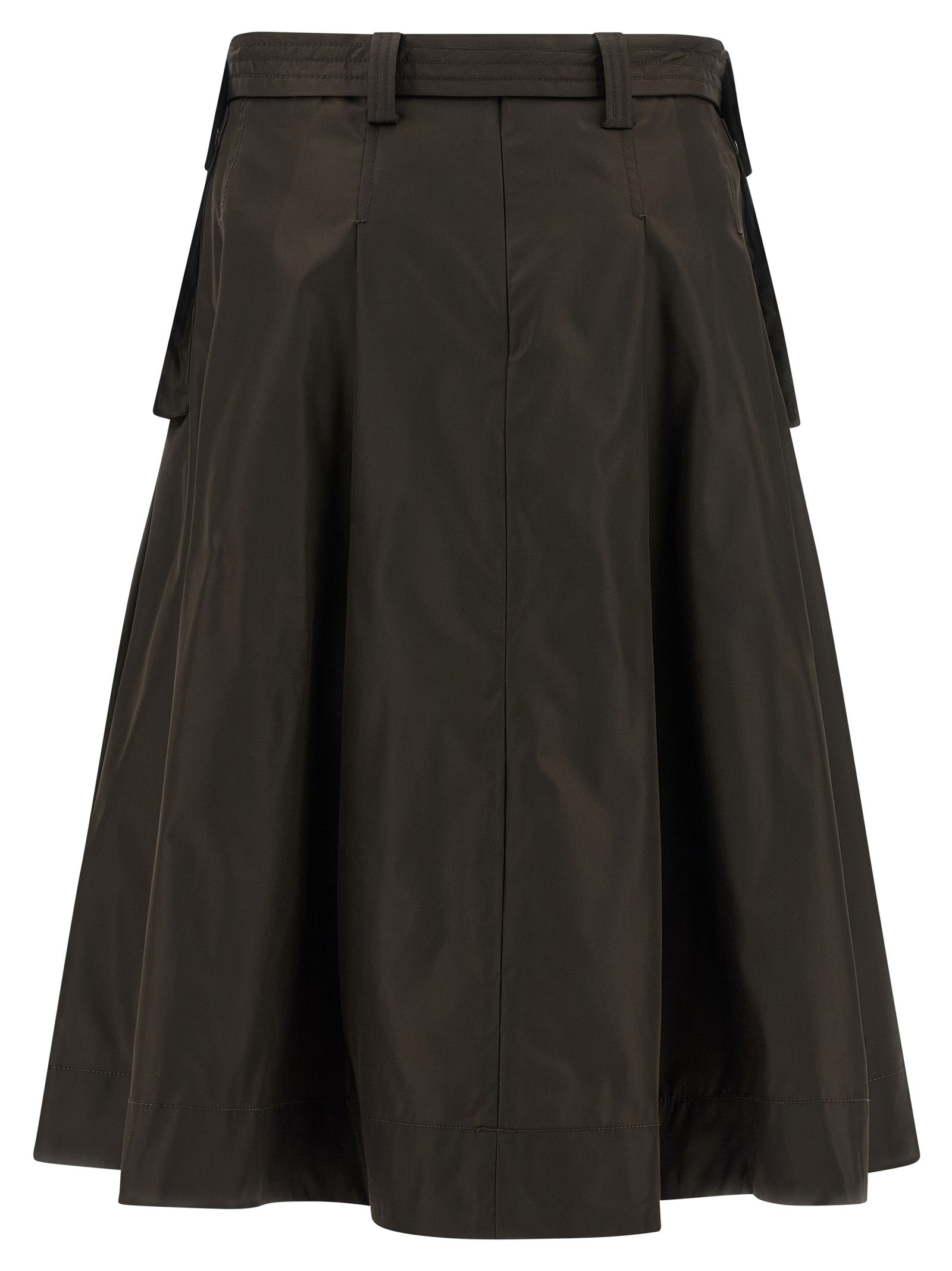 Polyamide Midi Women's Skirt - Ganni - Modalova