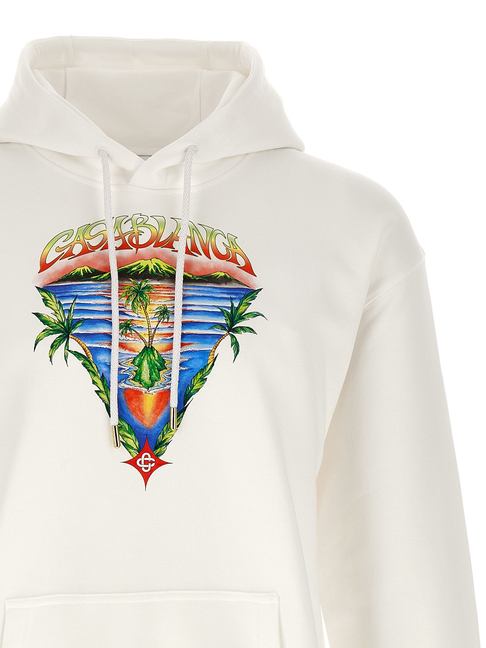 Organic Cotton Men's Sweatshirt - Casablanca - Modalova