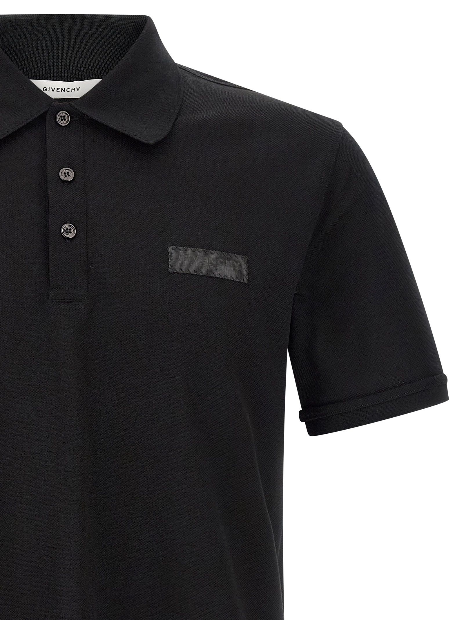 Cotton Polo Men's Shirt - Givenchy - Modalova
