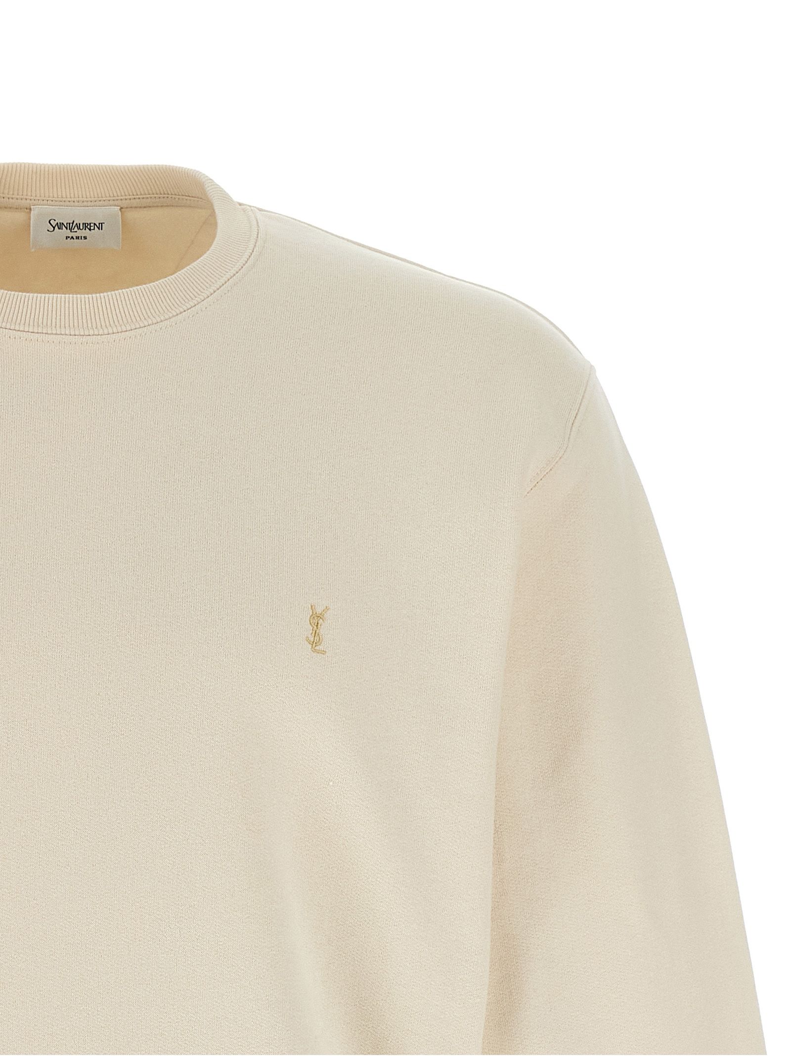 Cotton Men's Sweatshirt - Saint Laurent - Modalova