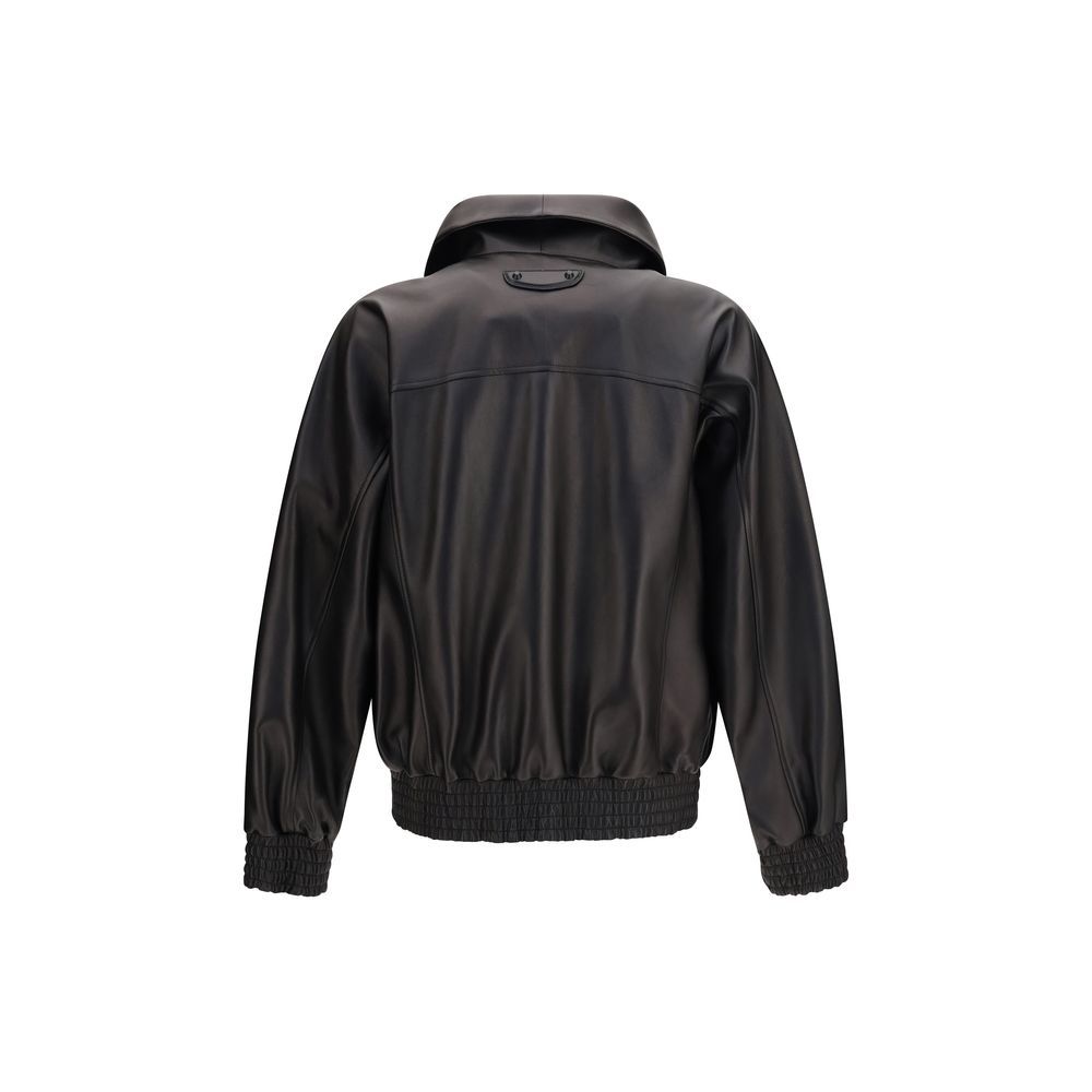 Lamb Ovis Aries Leather Men's Jacket - Balenciaga - Modalova
