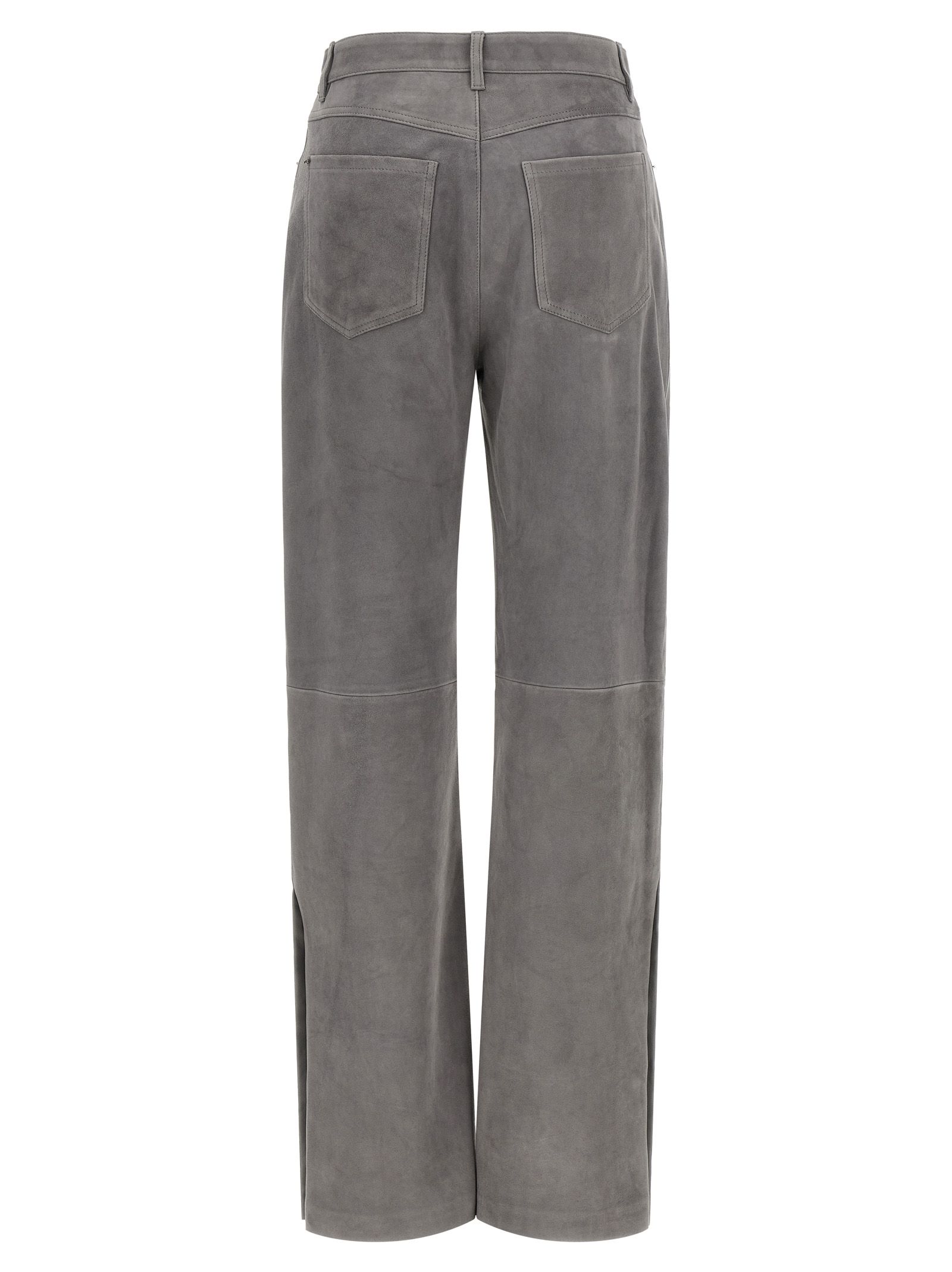 Lamb Leather Casual Women's Pants - Sportmax - Modalova