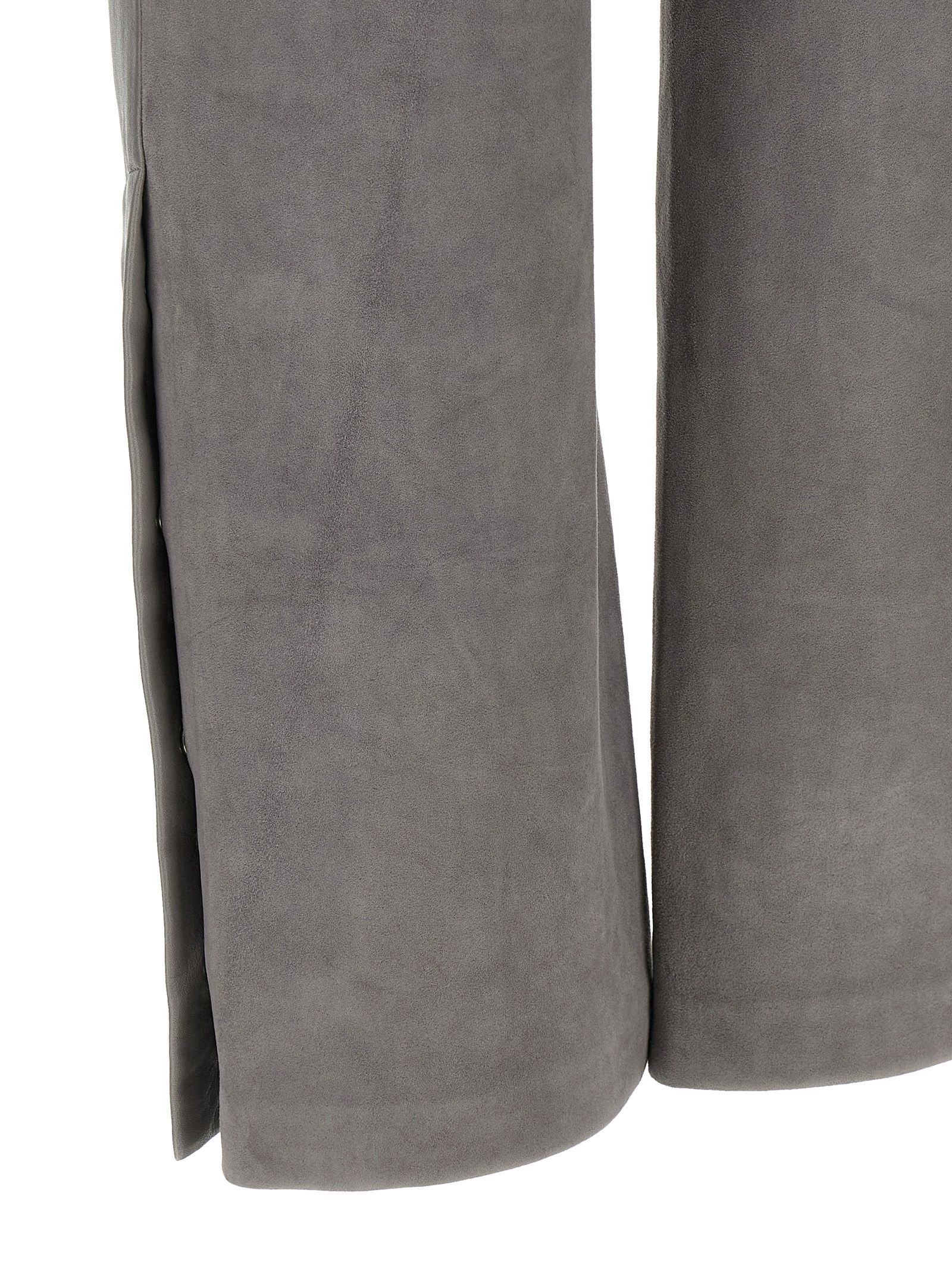 Lamb Leather Casual Women's Pants - Sportmax - Modalova