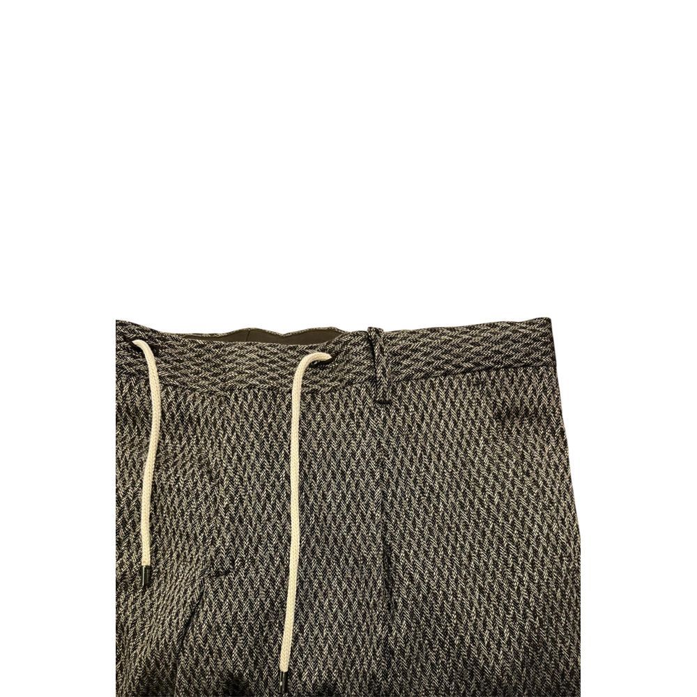 Rayon Men Men's Pant - Roberto Pepe Luxury - Modalova