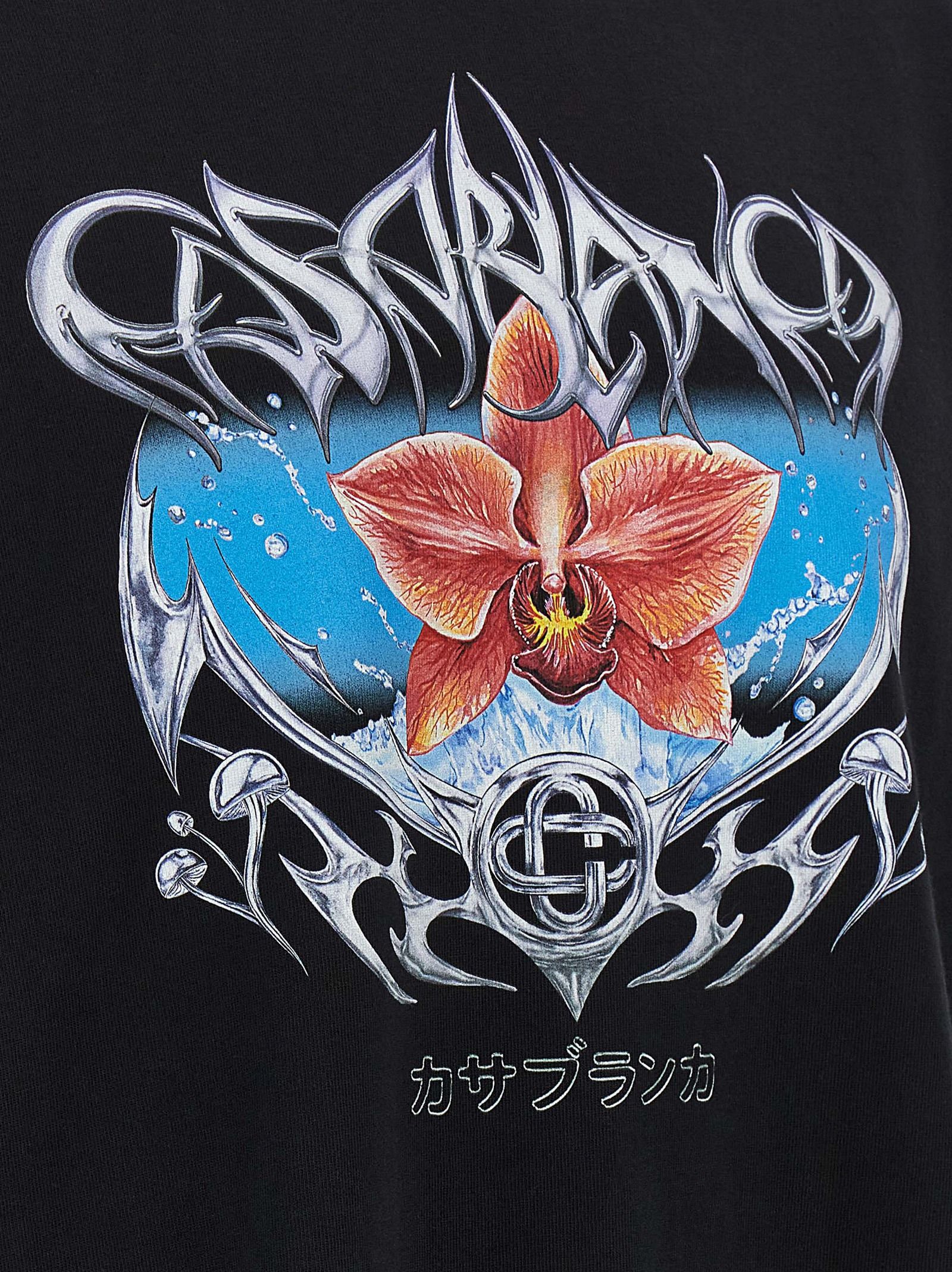 Organic Cotton Men's T-Shirt - Casablanca - Modalova