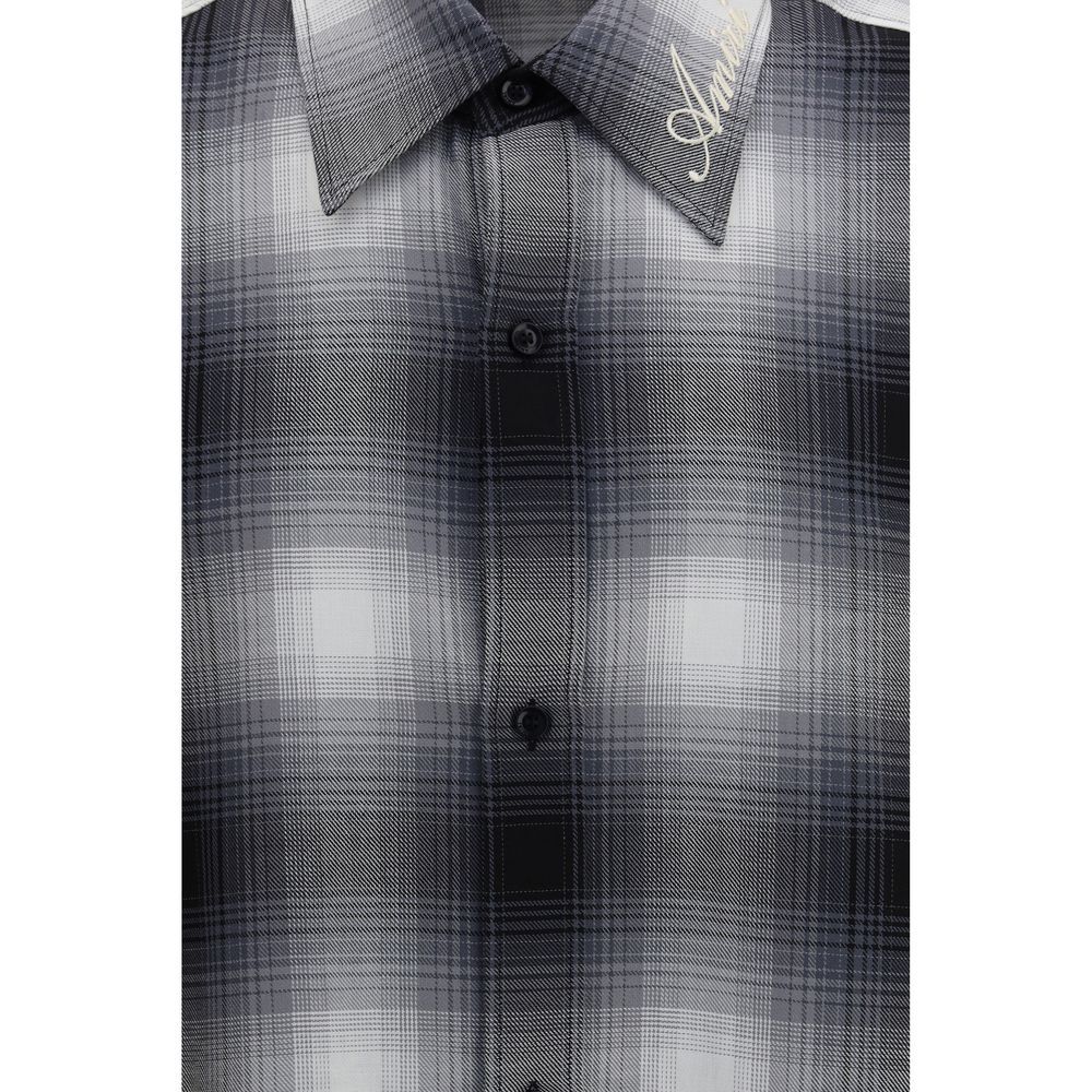 Amiri Multicolor Denim Men's Shirt - Amiri - Modalova
