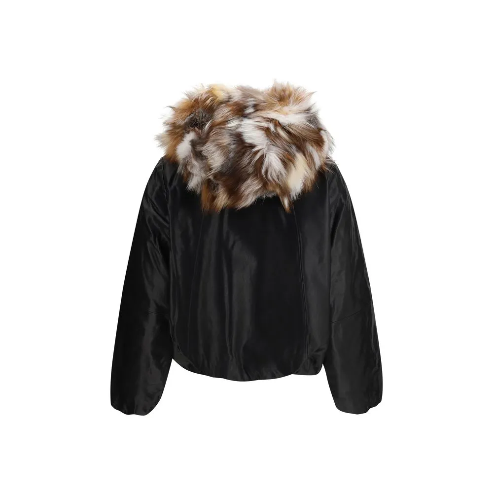 Lambskin Leather Women's Jacket - Moose Knuckles - Modalova