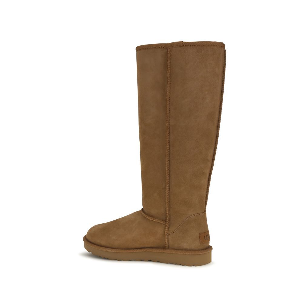 Calf Leather Bos Taurus Flat Women's Boots - UGG - Modalova