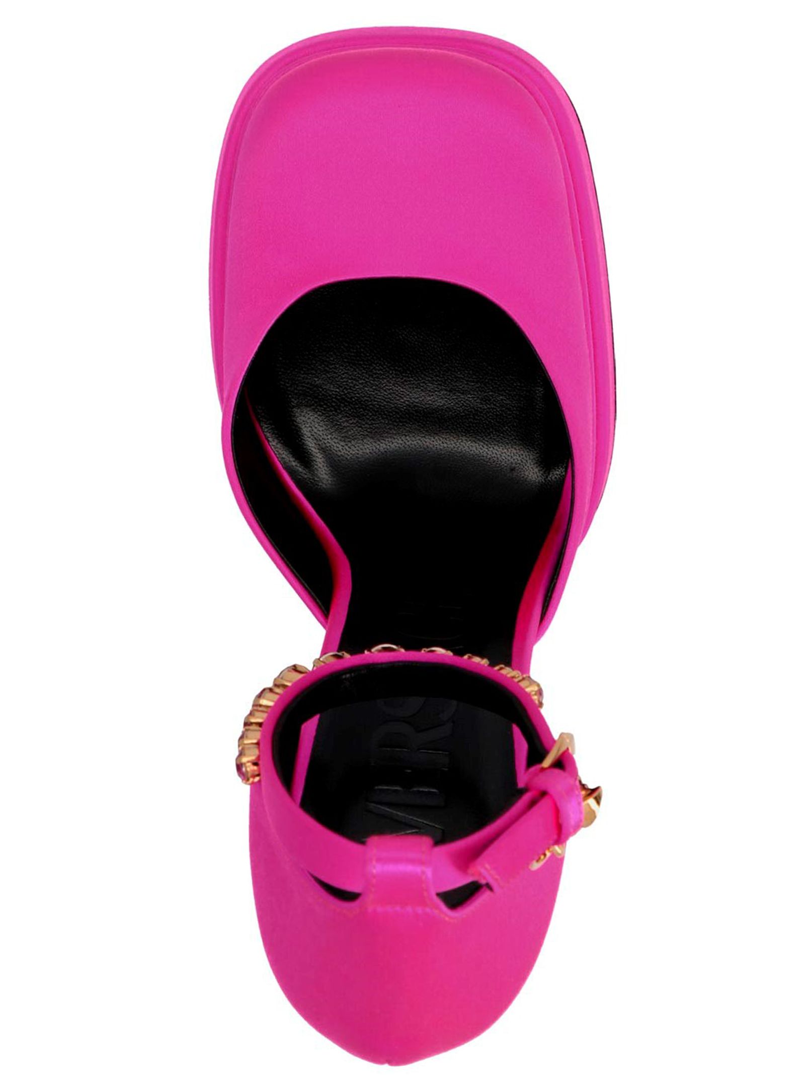 Viscose Platform Women's Pumps - Versace - Modalova