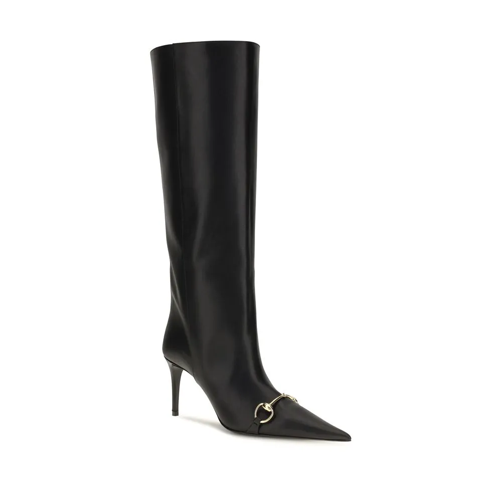 Calf Leather Bos Taurus Women's Boots - Gucci - Modalova