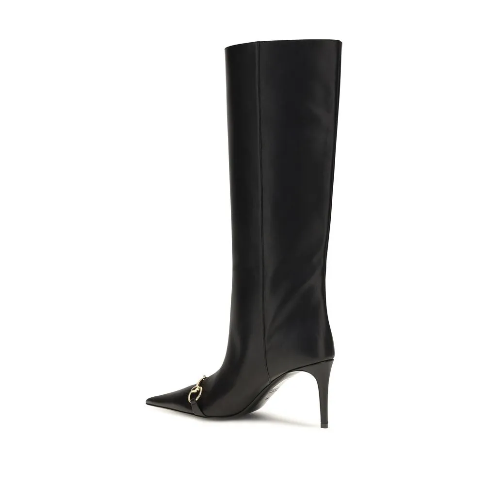 Calf Leather Bos Taurus Women's Boots - Gucci - Modalova