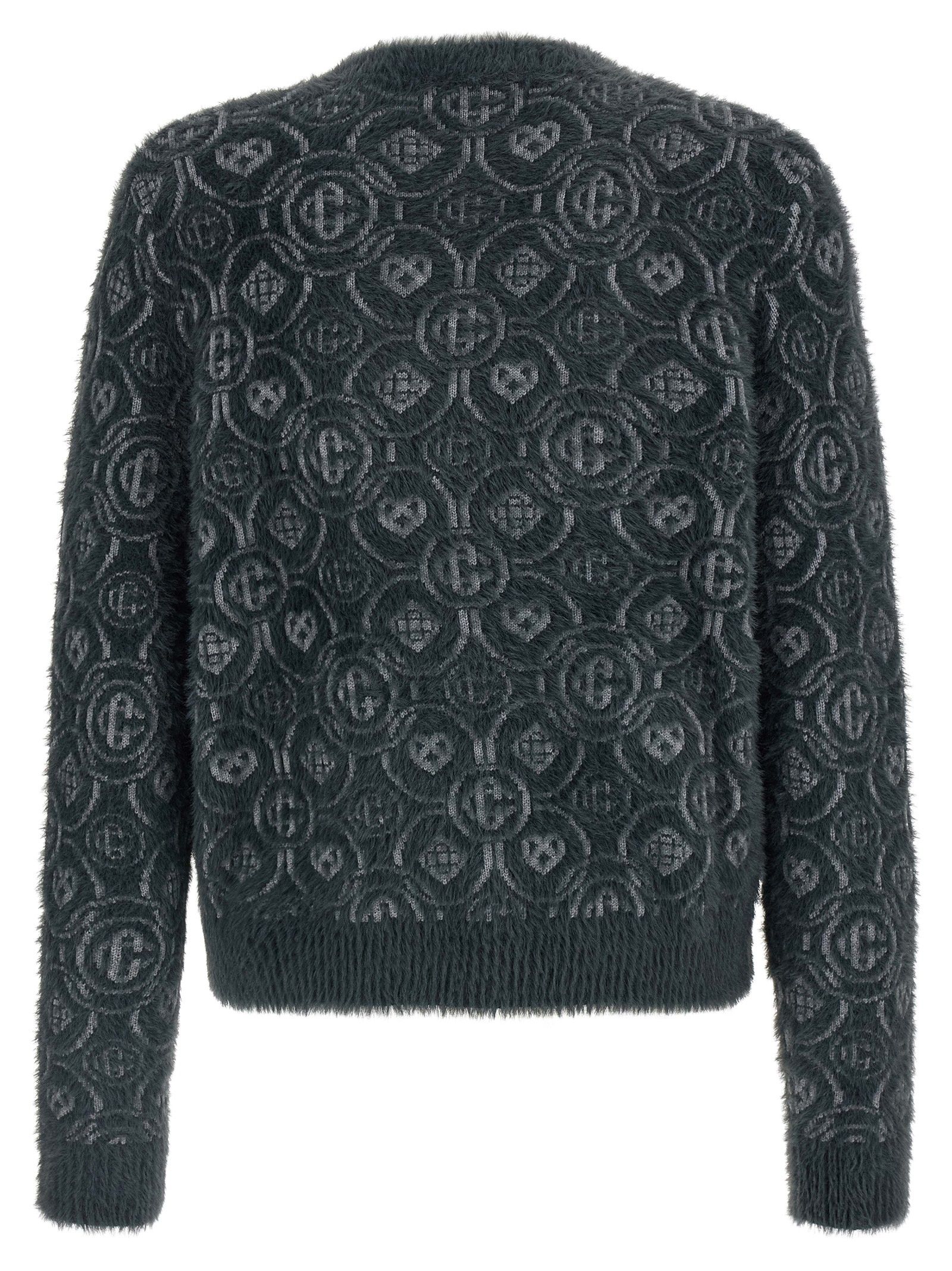 Casablanca Gray Wool Men's Cardigan - Casablanca - Modalova
