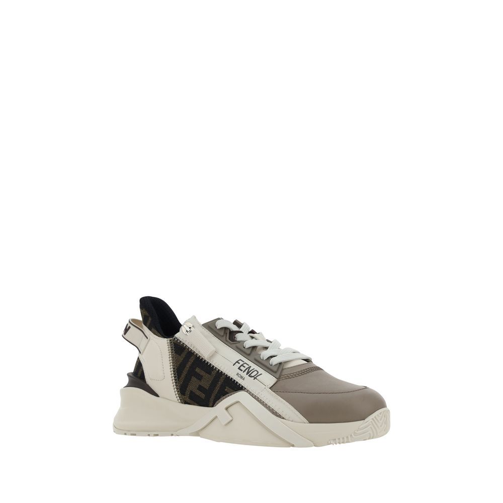 Calf Leather Bos Taurus Athletic Women's Sneakers - Fendi - Modalova