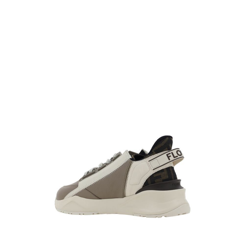 Calf Leather Bos Taurus Athletic Women's Sneakers - Fendi - Modalova
