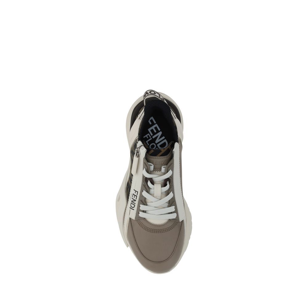 Calf Leather Bos Taurus Athletic Women's Sneakers - Fendi - Modalova