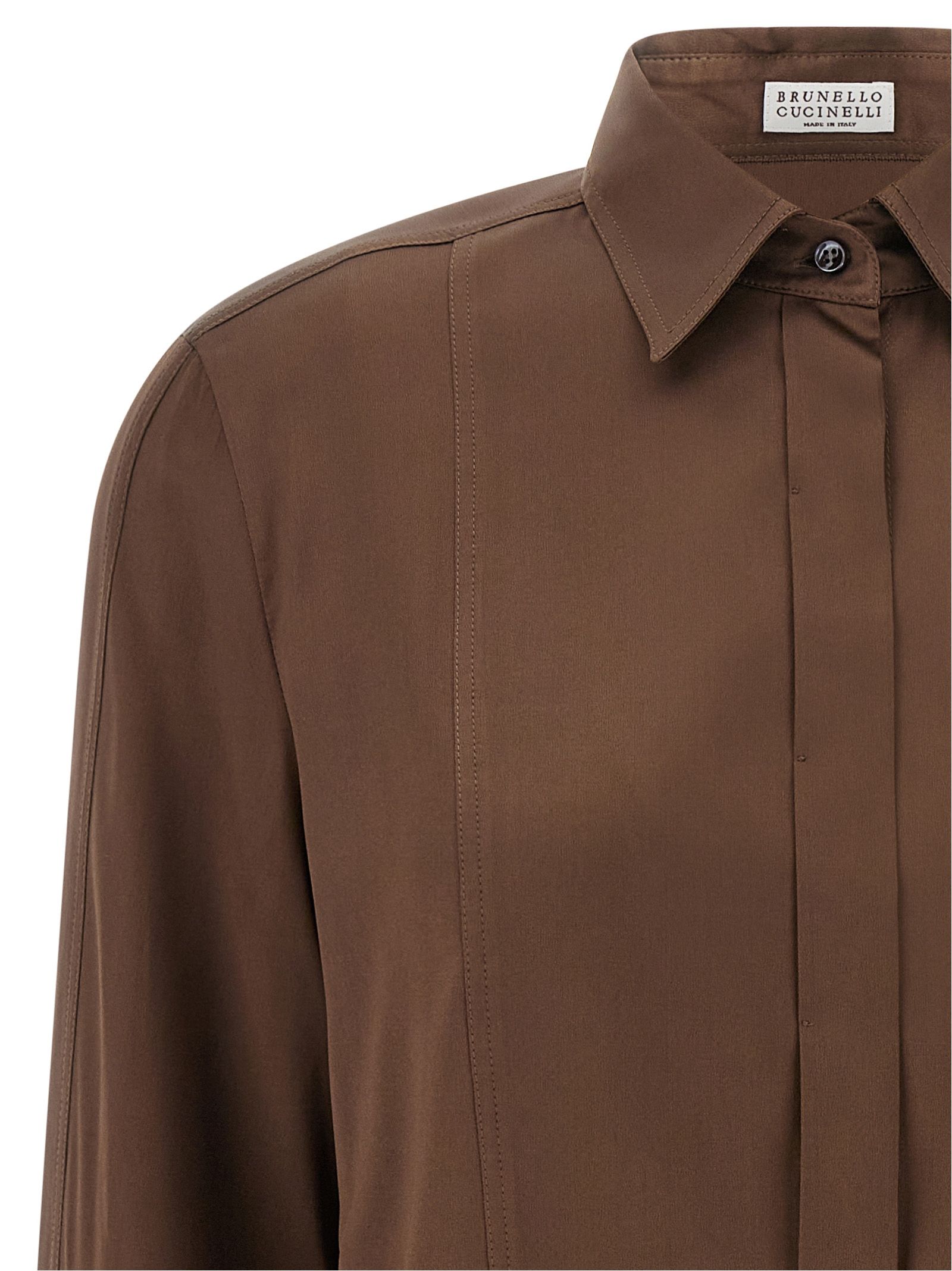 Silk Women's Blouse - Brunello Cucinelli - Modalova