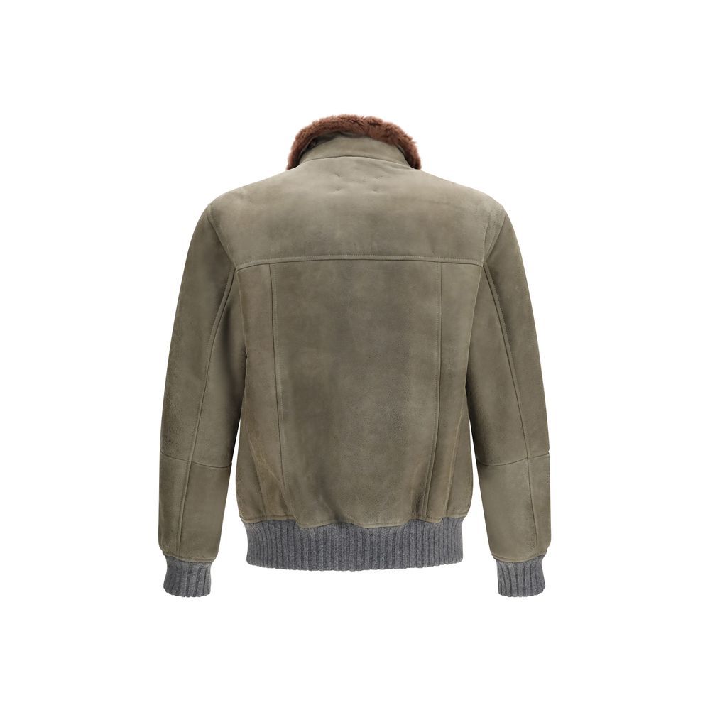 Cashmere Men's Bomber - Brunello Cucinelli - Modalova