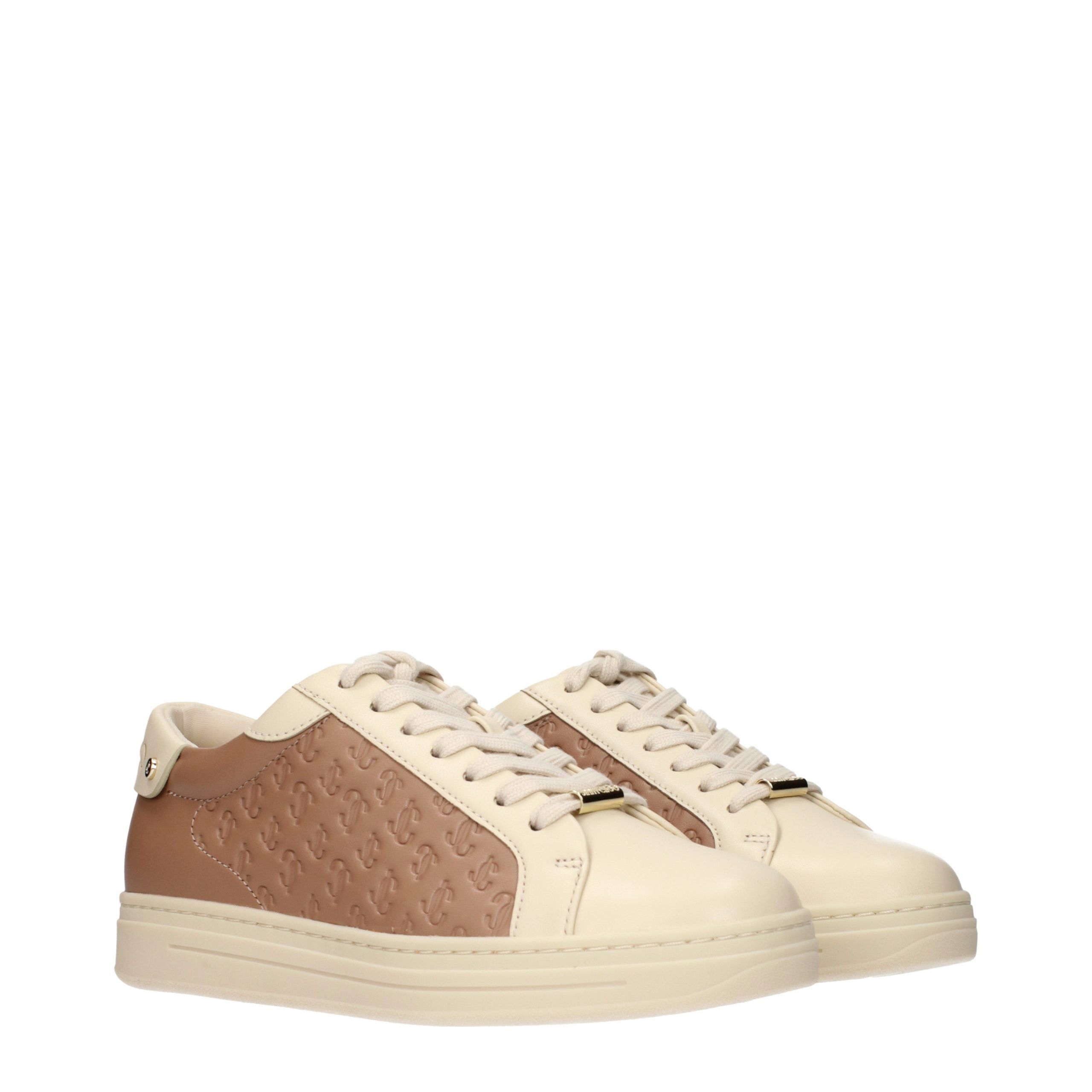 Leather Low Top Women's Sneakers - Jimmy Choo - Modalova
