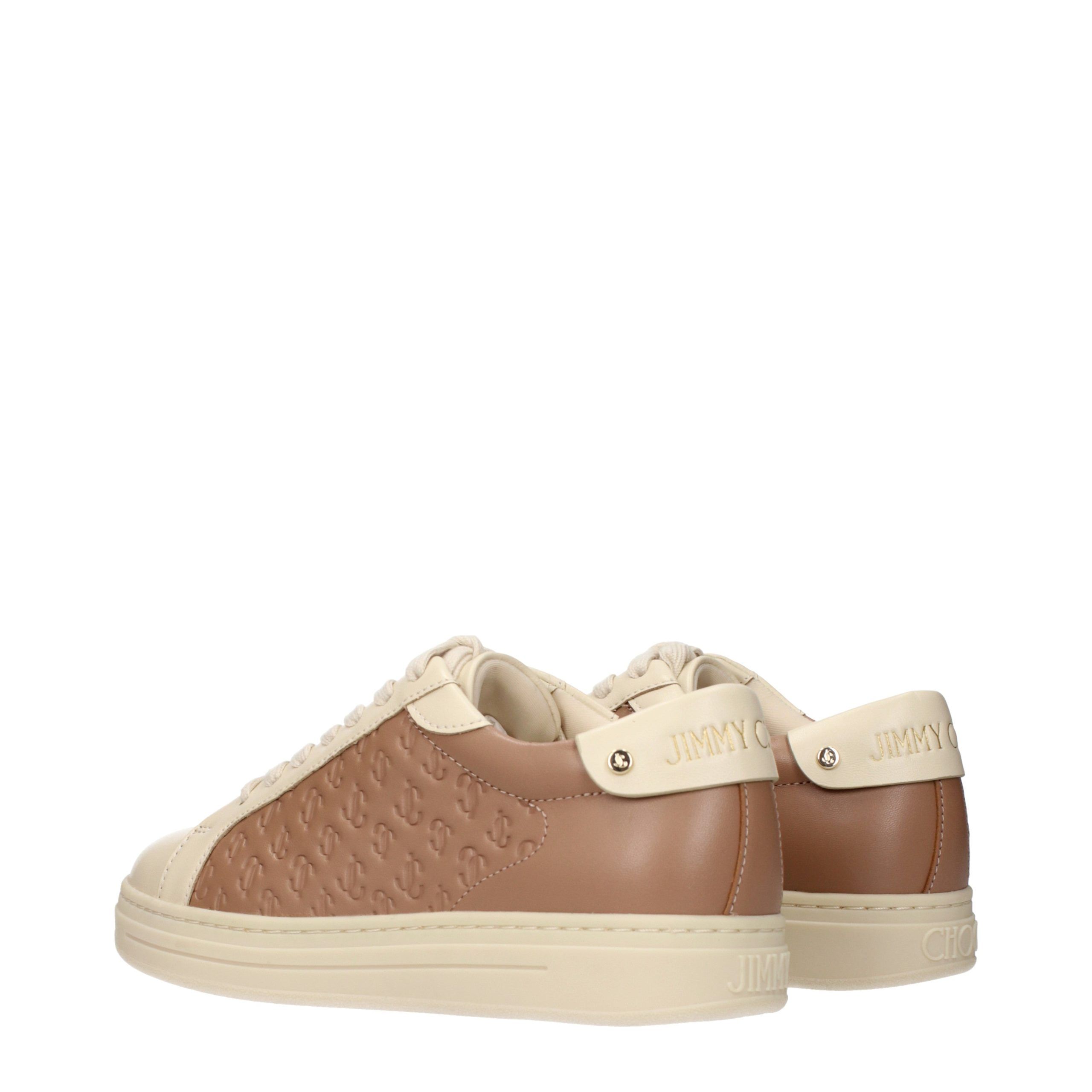 Leather Low Top Women's Sneakers - Jimmy Choo - Modalova