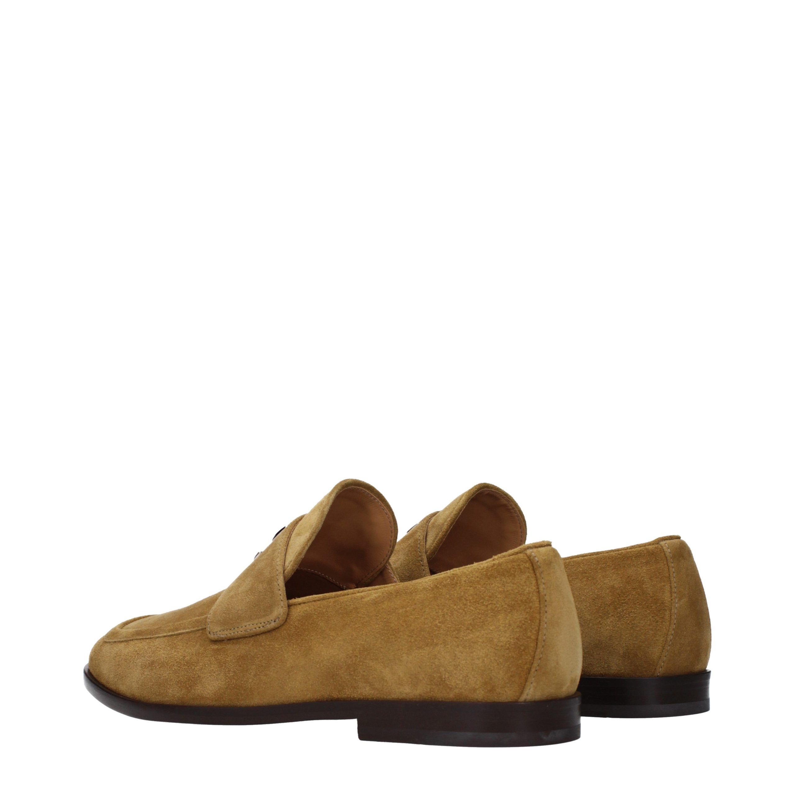 Leather Slip-On Men's Loafers - Jimmy Choo - Modalova
