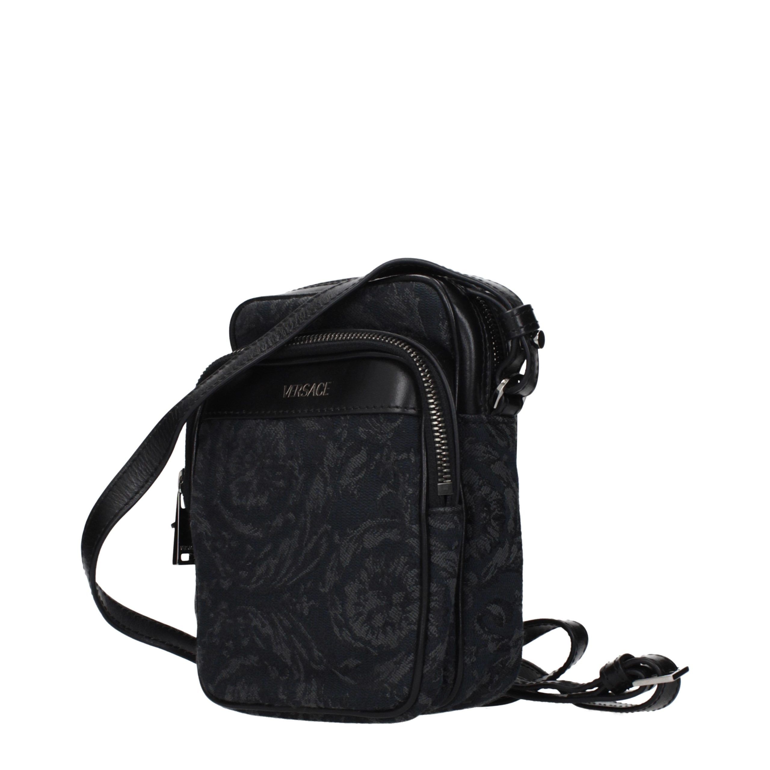 Fabric Crossbody Men's Bag - Versace - Modalova