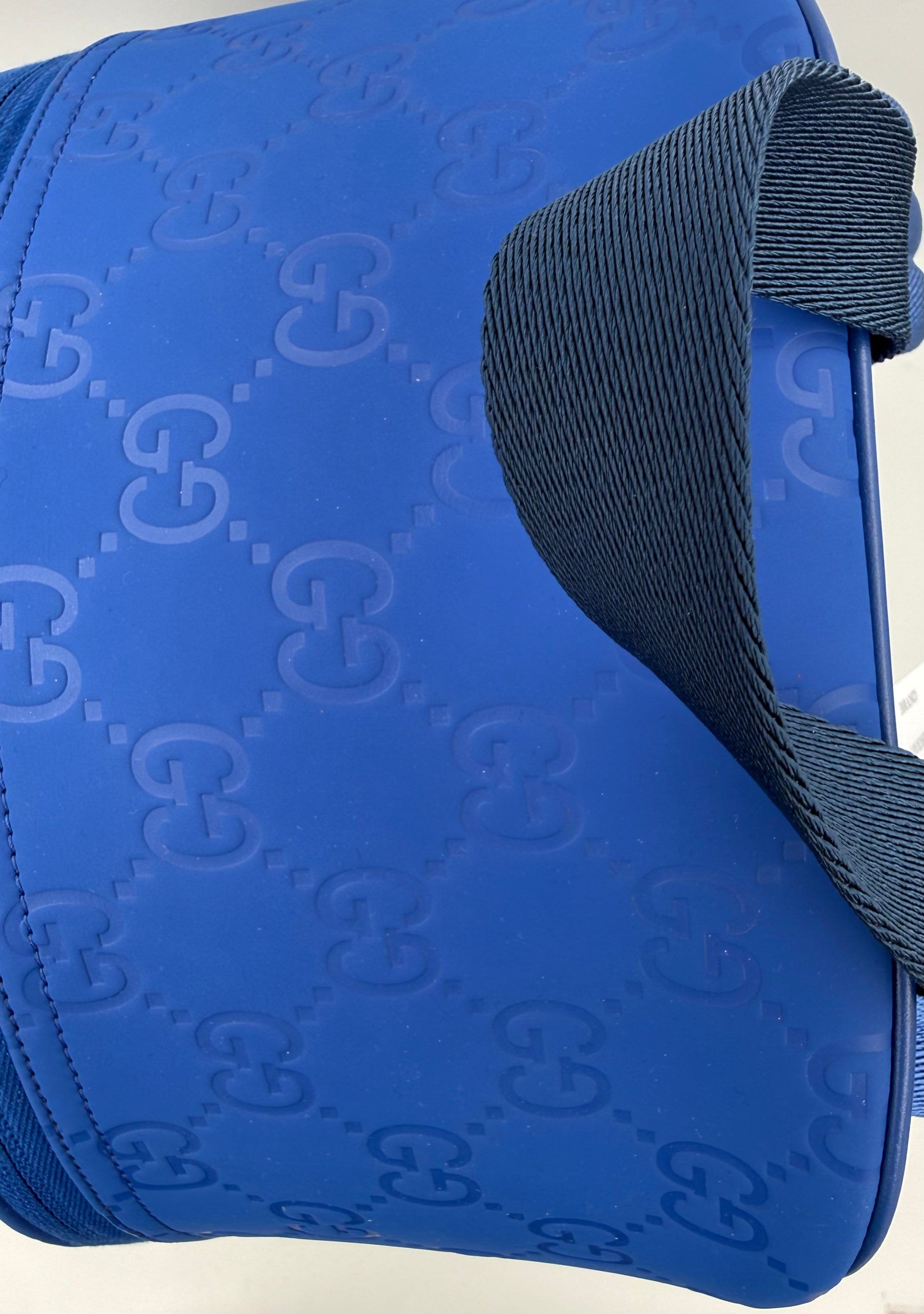 GG Leather Blue Backpack (Pre-Owned) - Gucci - Modalova