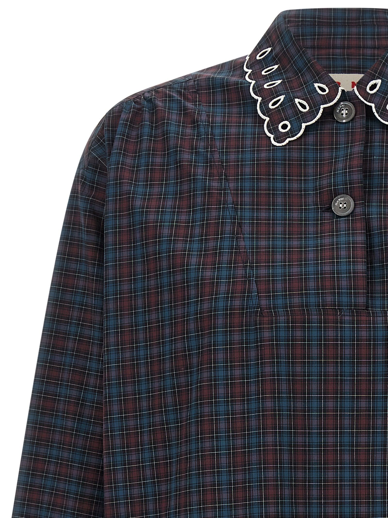 Marni Blue Cotton Women's Blouse - Marni - Modalova