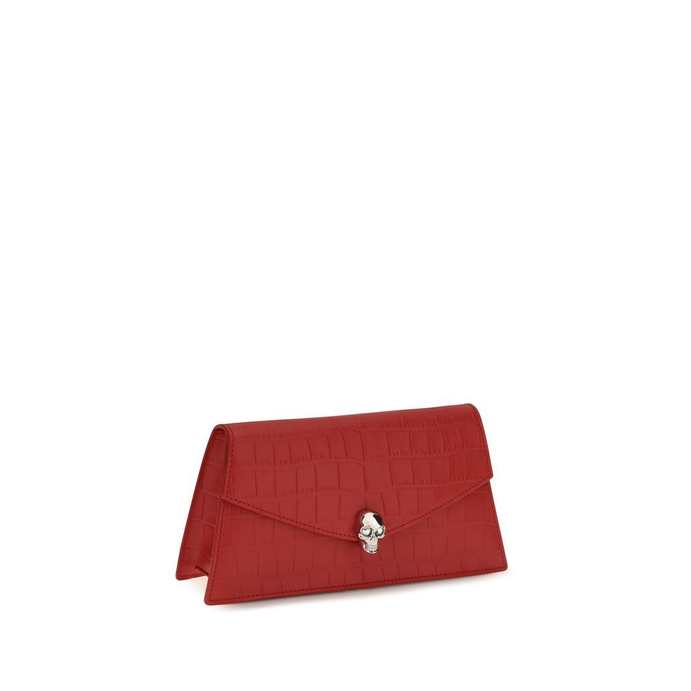 Calf Leather Bos Taurus Clutch Women's Bag - Alexander McQueen - Modalova