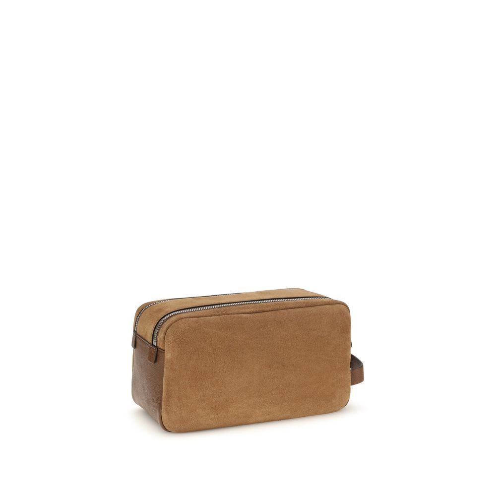 Suede Leather Men's Accessories - Brunello Cucinelli - Modalova