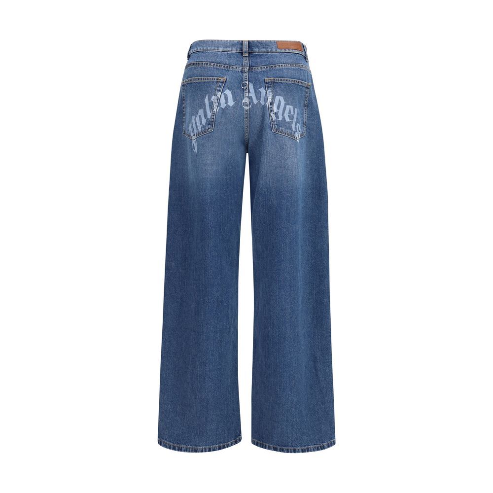 Cotton Jeans Men's Denim - Palm Angels - Modalova